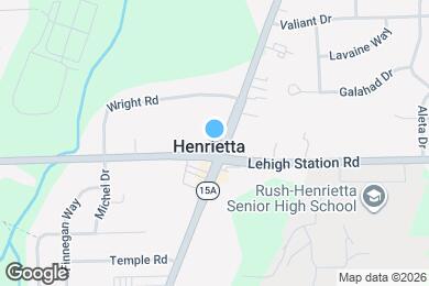 Map image of the property - 3073 E Henrietta Rd