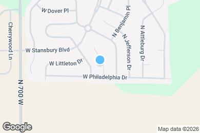 Map image of the property - 5636 N Plymouth Ct