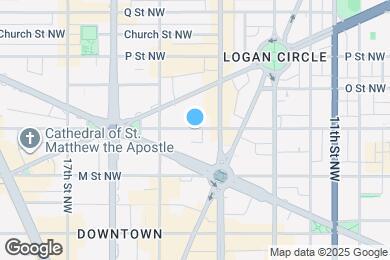 Map image of the property - 1440 N St NW