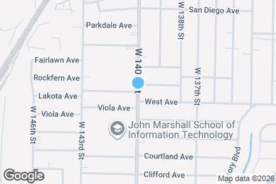 Map image of the property - 13902 Lakota Ave