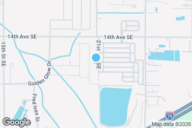 Map image of the property - 1501 21st St SE