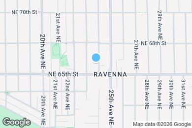 Map image of the property - 6521 24th Ave NE