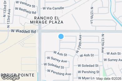 Map image of the property - 12954 W Voltaire Ave