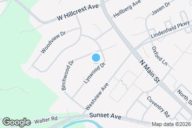 Map image of the property - 44 Lynwood Dr