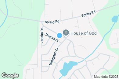 Map image of the property - 130 Desota Dr