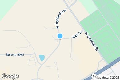 Map image of the property - 2229 N Highland Ave