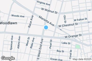 Map image of the property - 25 N West End Ave
