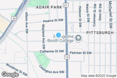 Map image of the property - 655 Brookline St SW