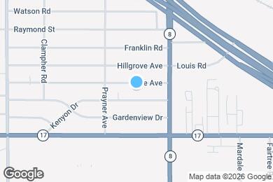 Map image of the property - 21410 Clare Ave