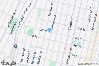 Map image of the property - 420 Jefferson St