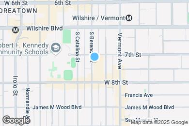 Map image of the property - 716 S Berendo St
