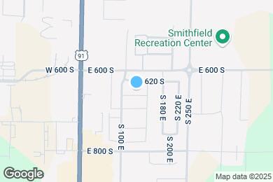 Map image of the property - 129 E 650 S