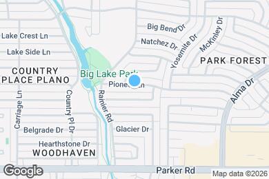 Map image of the property - 1416 Pioneer Ln