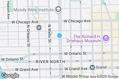 Map image of the property - 688 N La Salle Dr