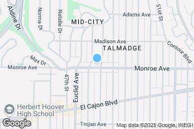 Map image of the property - 4824 Monroe Ave