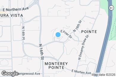 Map image of the property - 7710 N 17th Pl