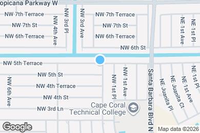 Map image of the property - Spacious, Newly Remodeled  3 bedroom, 2 bathroom screened lanai GREAT LOCATION