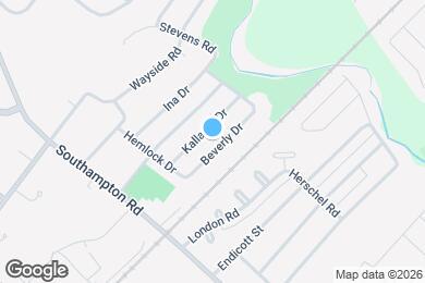 Map image of the property - 15128 Beverly Dr