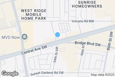 Map image of the property - 9317 Central Ave