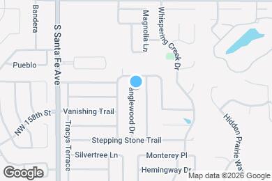 Map image of the property - 2012 Tanglewood Dr