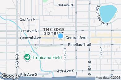Map image of the property - 1010 Central Ave