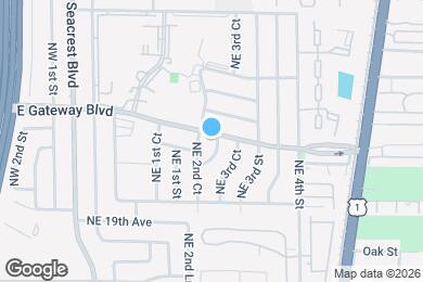 Map image of the property - 314 E Gateway Blvd