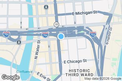 Map image of the property - Atelier Third Ward Apartments