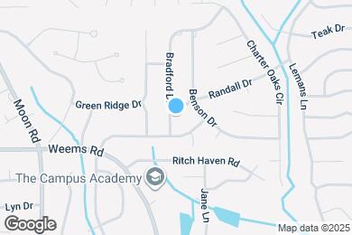 Map image of the property - 6516 Bradford Dr