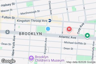 Map image of the property - 43 Kingston Ave