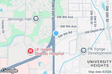 Map image of the property - 949 SW 13th St