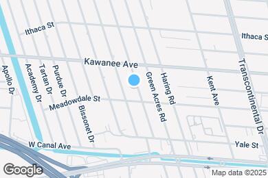 Map image of the property - 3612 Page Dr
