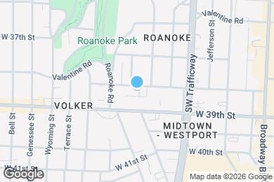 Map image of the property - 1019 W 38th St