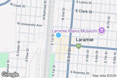 Map image of the property - 206 S 2nd St