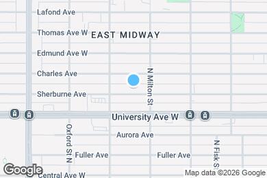 Map image of the property - 945 Sherburne Ave