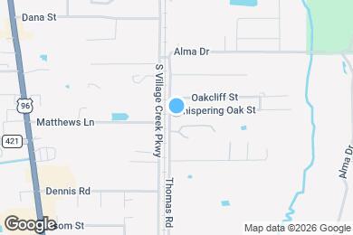 Map image of the property - 102 Whispering Oak St