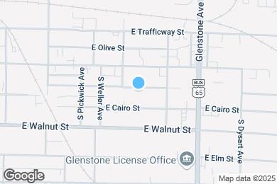 Map image of the property - 1628 E McDaniel St