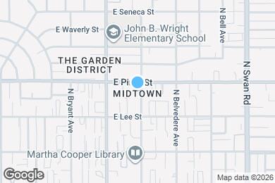 Map image of the property - 1661 N Catalina Ave