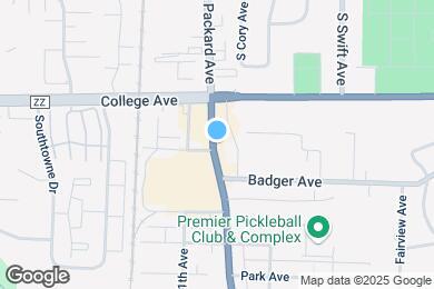 Map image of the property - 125 N Chicago Ave