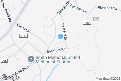 Map image of the property - 1st Month FREE - Hill Court Apartments