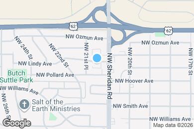 Map image of the property - 2111 NW Lindy Ave