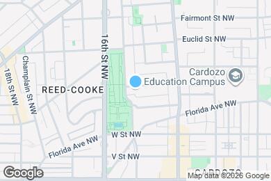Map image of the property - 1478 Chapin St NW