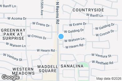 Map image of the property - 14336 N 154th Ln