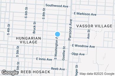 Map image of the property - 360 E Hinman Ave