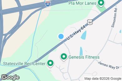 Map image of the property - 2077 Davie Ave