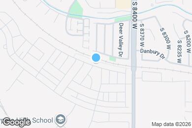 Map image of the property - 8536 W Beckville Dr