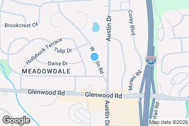 Map image of the property - 1807 W Austin Rd