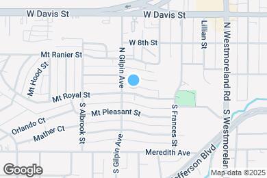 Map image of the property - 3709 Mt Royal St