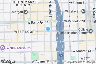 Map image of the property - 817 W Washington Blvd