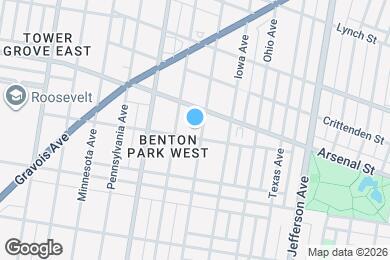 Map image of the property - 3123 California Ave