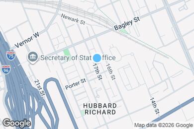 Map image of the property - 1438 17th St